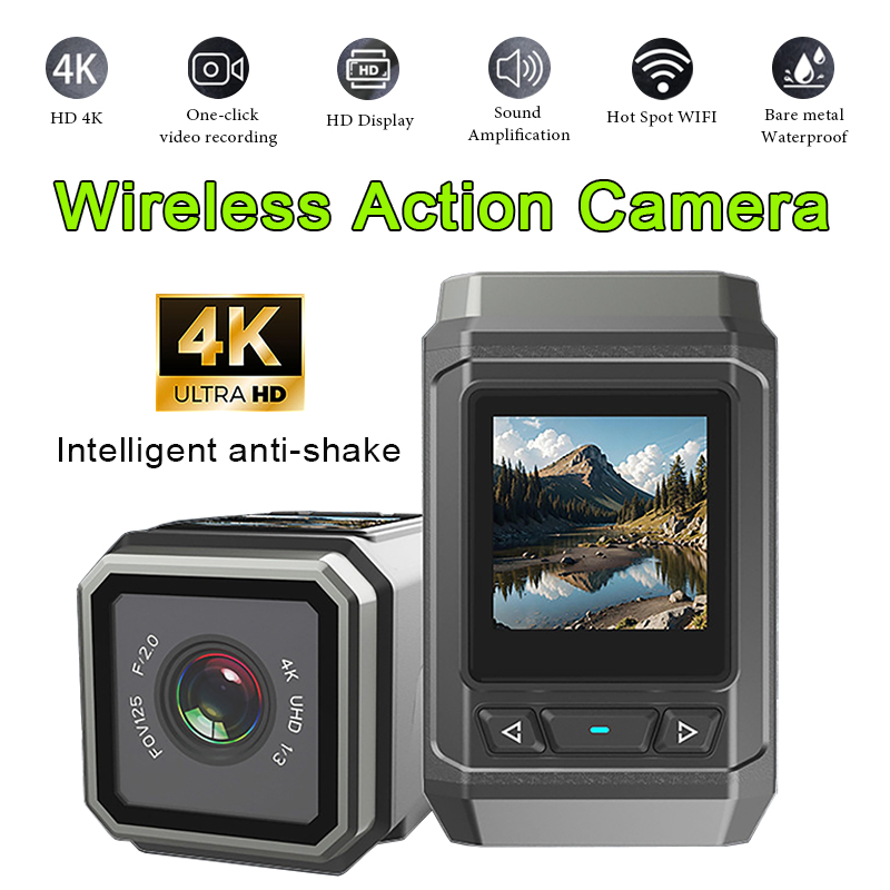 Garden Camera - HD 4K 액션 카메라 무선 Wi-Fi