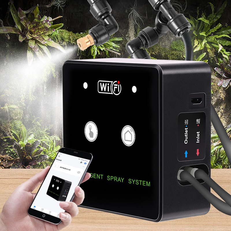 Smart Garden Kit - 열대 우림 분무기 WiFi 제어 자동
