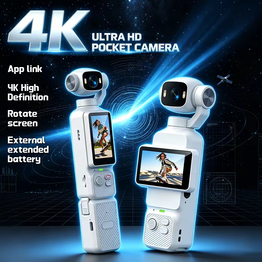 LK-033 4K 포켓 핸드헬드 짐벌 액션 카메라 18 - Garden Camera 리뷰 및 가격