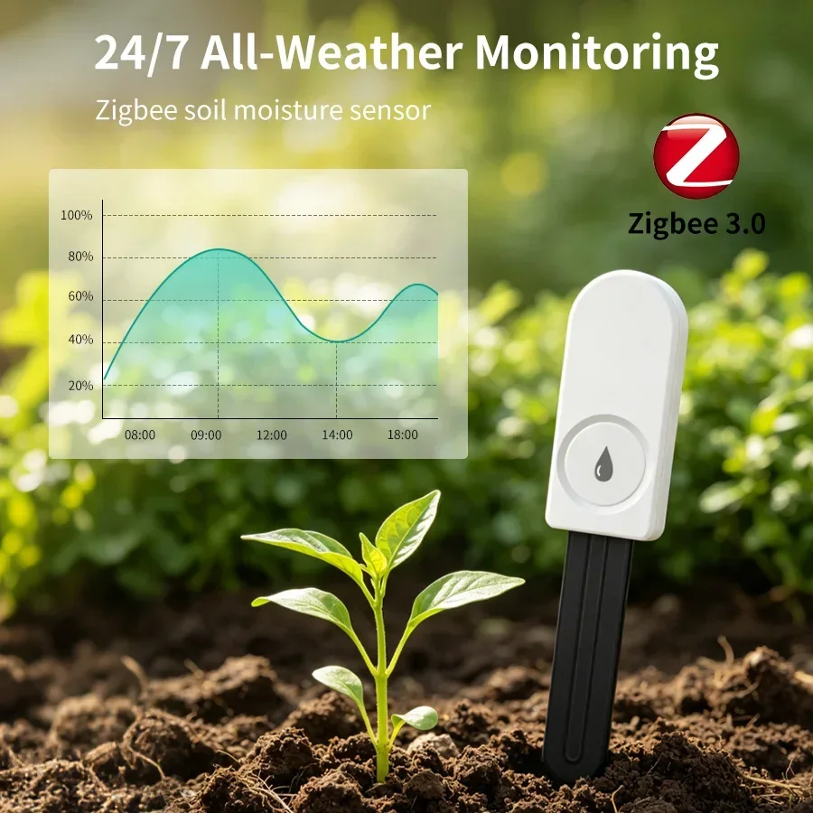 투야 스마트 지그비 3.0 스마트 토양 수분 센서, 토 - Plant Sensor 리뷰 및 가격