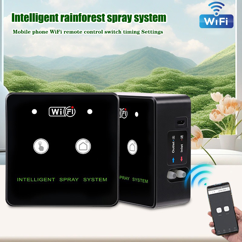 열대 우림 분무기 WiFi 제어 자동 안개 열대 우림  - Smart Garden Kit 리뷰 및 가격