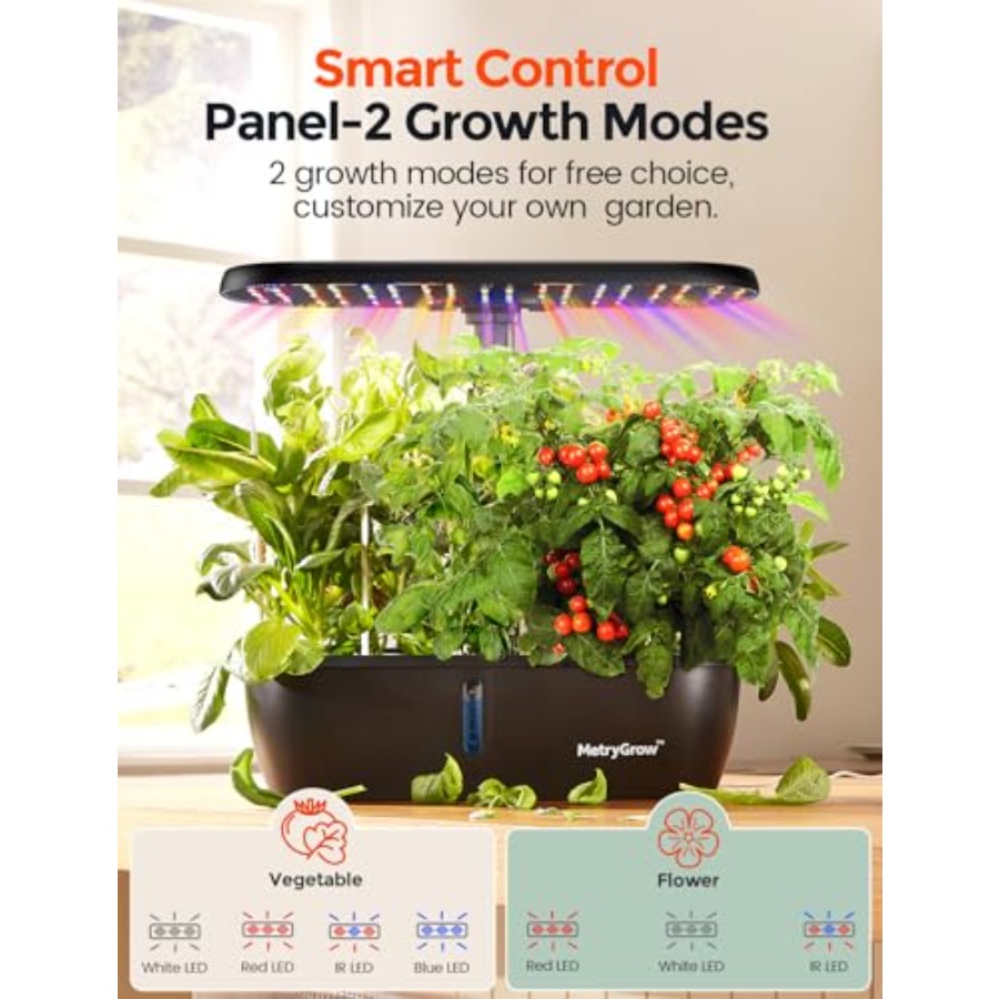 MG-15 수경재배 시스템 키트, 24W 성장 LED  - Smart Garden System 리뷰 및 가격