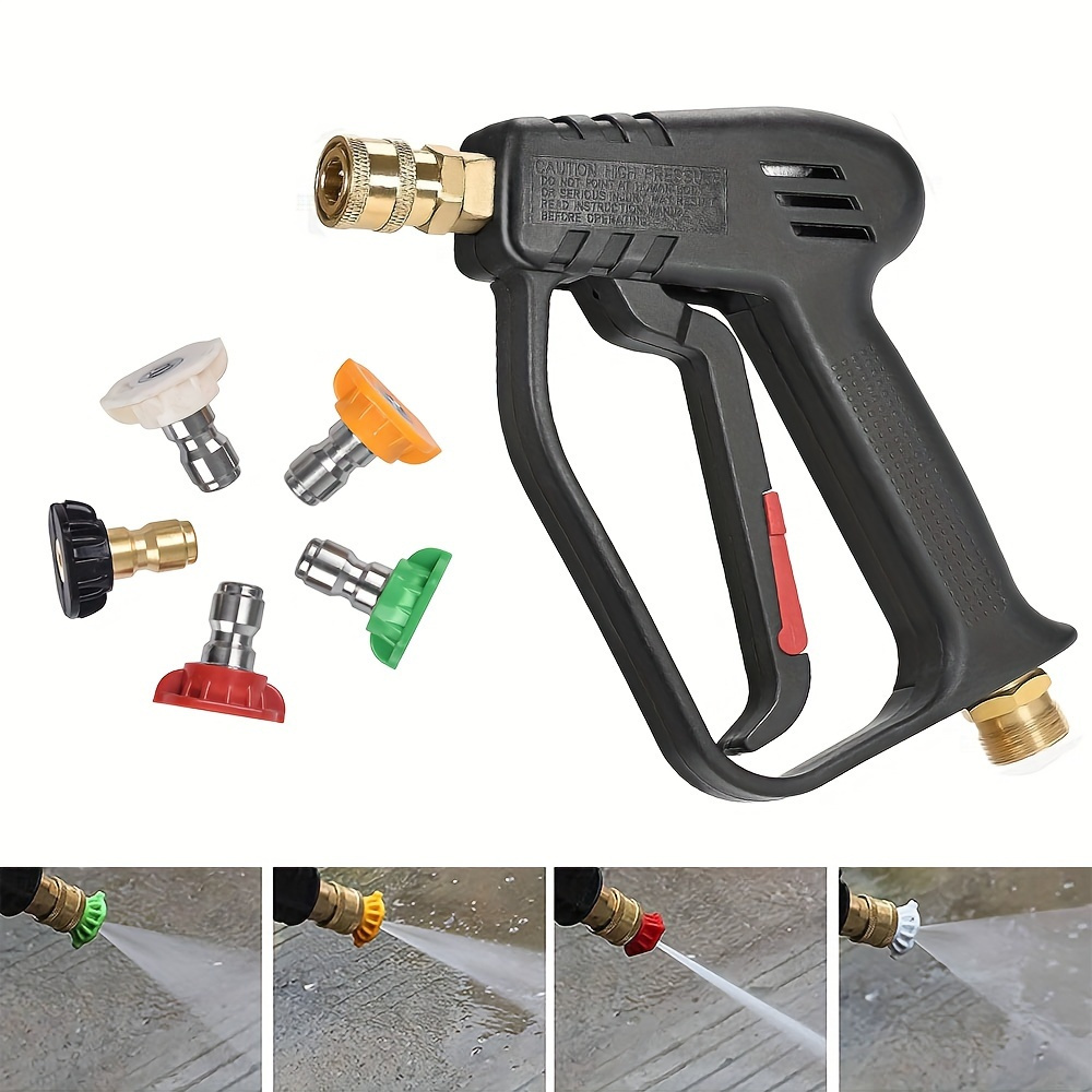 5가지 색상 노즐이 있는 4000PSI 고압 세척기 건 - Smart Garden Kit 리뷰 및 가격