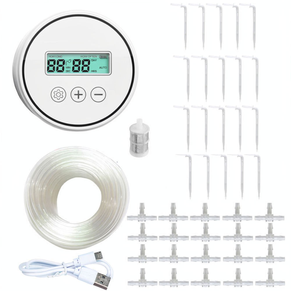 자동 점적 관수 장치, 스마트 타이머, 실내 식물용,  - Smart Garden System 리뷰 및 가격