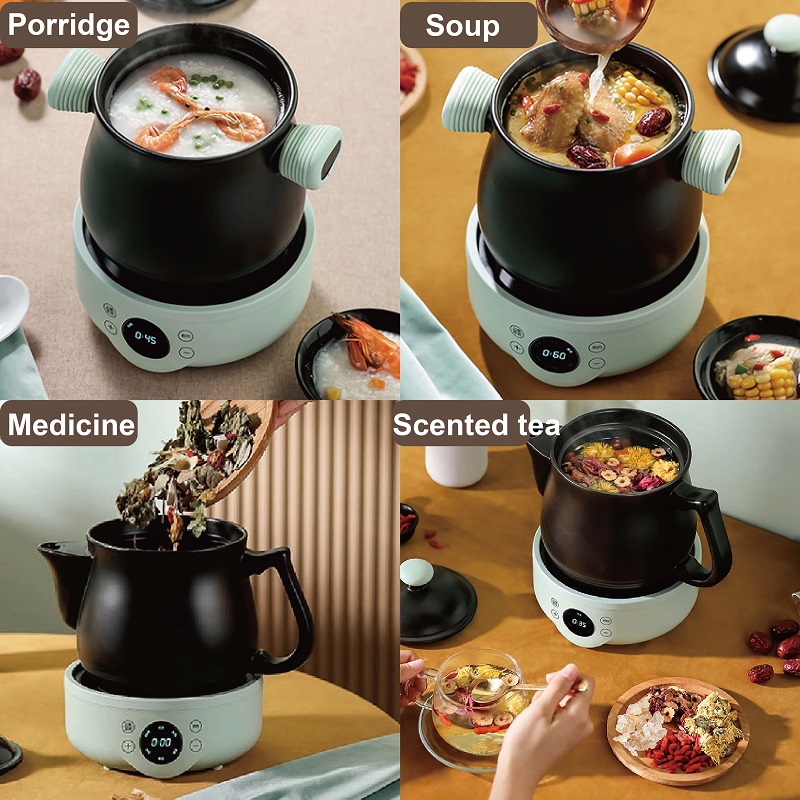 1.8L 홈 스마트 분할 세라믹 한약 냄비 건강 냄비  - Smart Pot 리뷰 및 가격