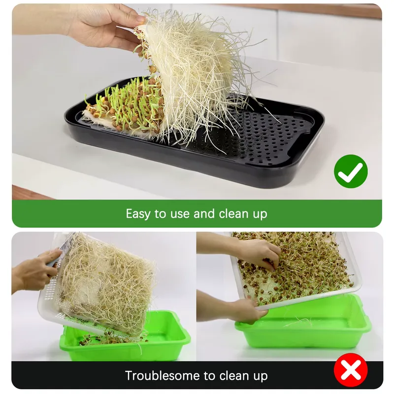 수경재배 트레이 실내 마이크로그린 씨앗 새싹 재배 시스 - Smart Garden System 리뷰 및 가격