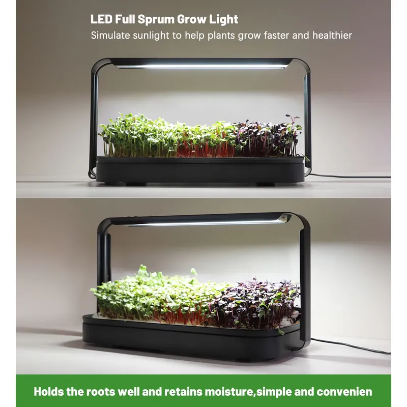 수경재배 트레이 실내 마이크로그린 씨앗 새싹 재배 시스 - Smart Garden System 리뷰 및 가격
